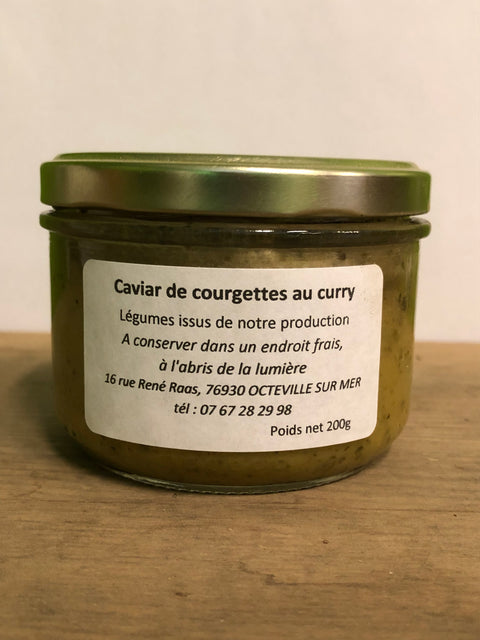 Caviar de courgette au curry (200g)